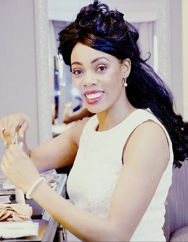 Packaging up J.BILLINGSLEA's 100% Silk Hair Protector™ Lite (Silk Wig Cap)